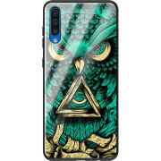 Защитный чехол BoxFace Glossy Panel Samsung Galaxy A50 Masonic Owl