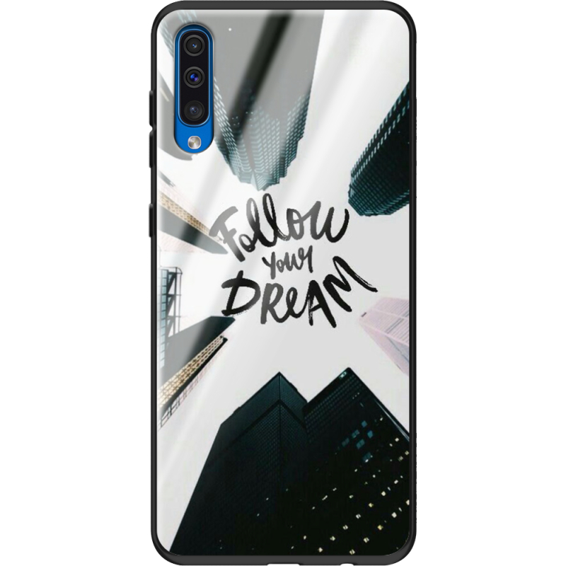 Защитный чехол BoxFace Glossy Panel Samsung Galaxy A50 Follow Dream