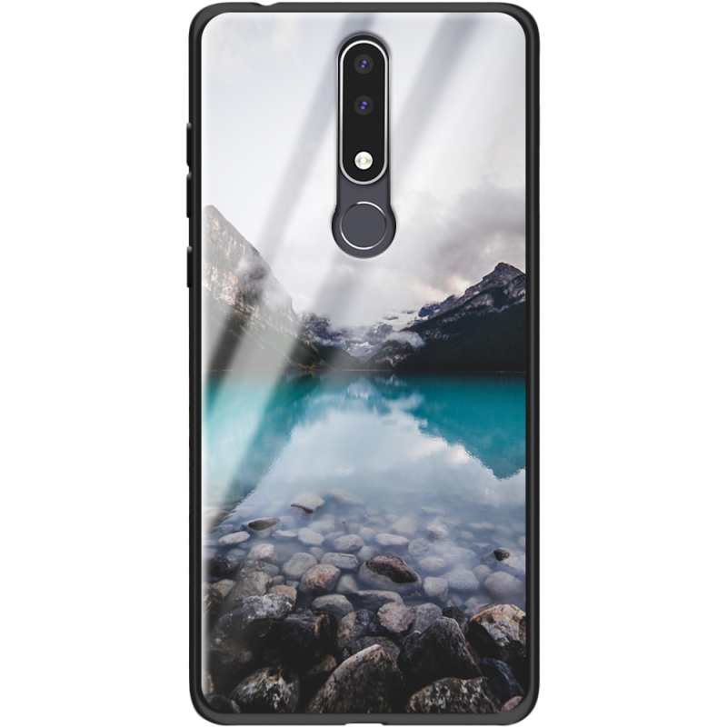 Защитный чехол BoxFace Glossy Panel Nokia 3.1 Plus Blue Lake