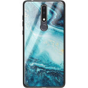 Защитный чехол BoxFace Glossy Panel Nokia 3.1 Plus Blue Marble