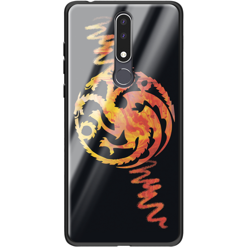 Защитный чехол BoxFace Glossy Panel Nokia 3.1 Plus Dragons Thrones