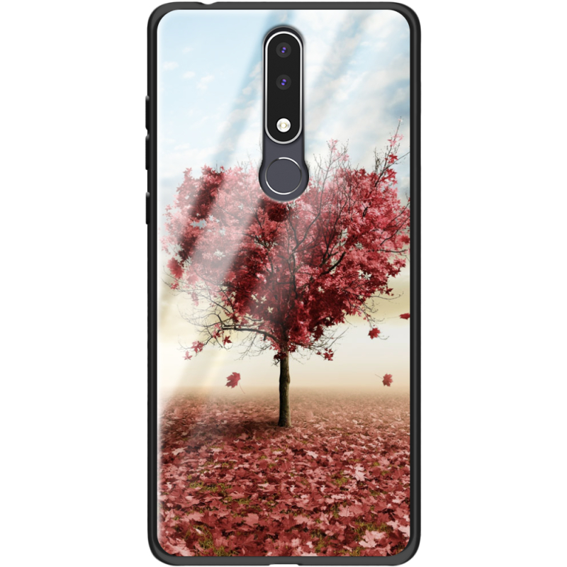 Защитный чехол BoxFace Glossy Panel Nokia 3.1 Plus Tree of Love