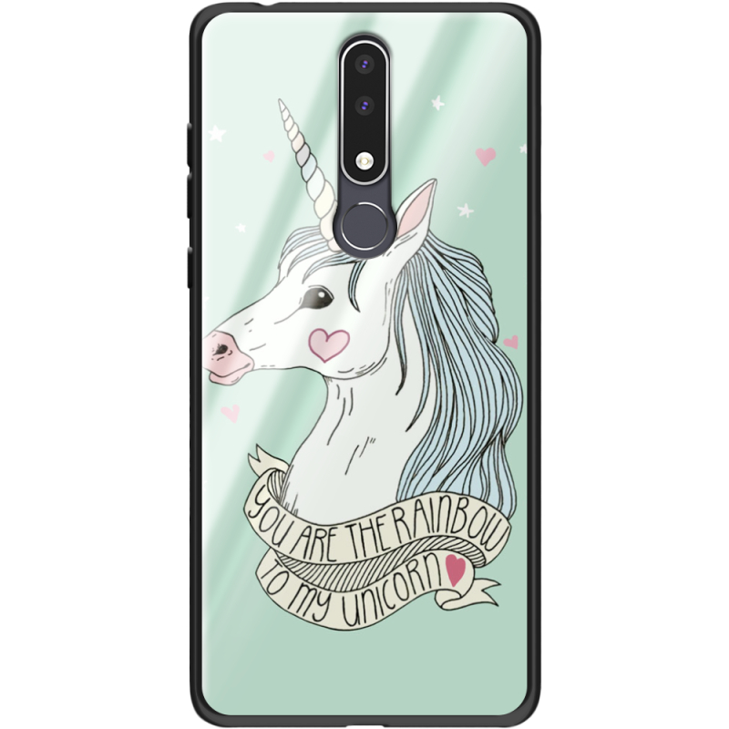 Защитный чехол BoxFace Glossy Panel Nokia 3.1 Plus My Unicorn