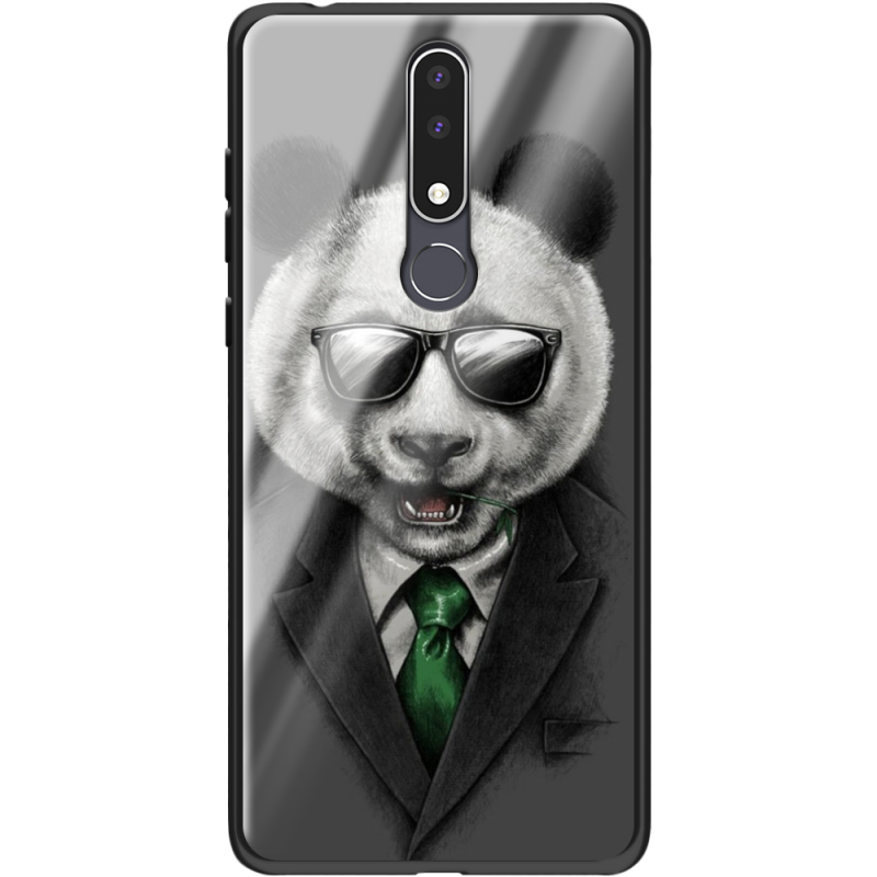 Защитный чехол BoxFace Glossy Panel Nokia 3.1 Plus Cool Panda