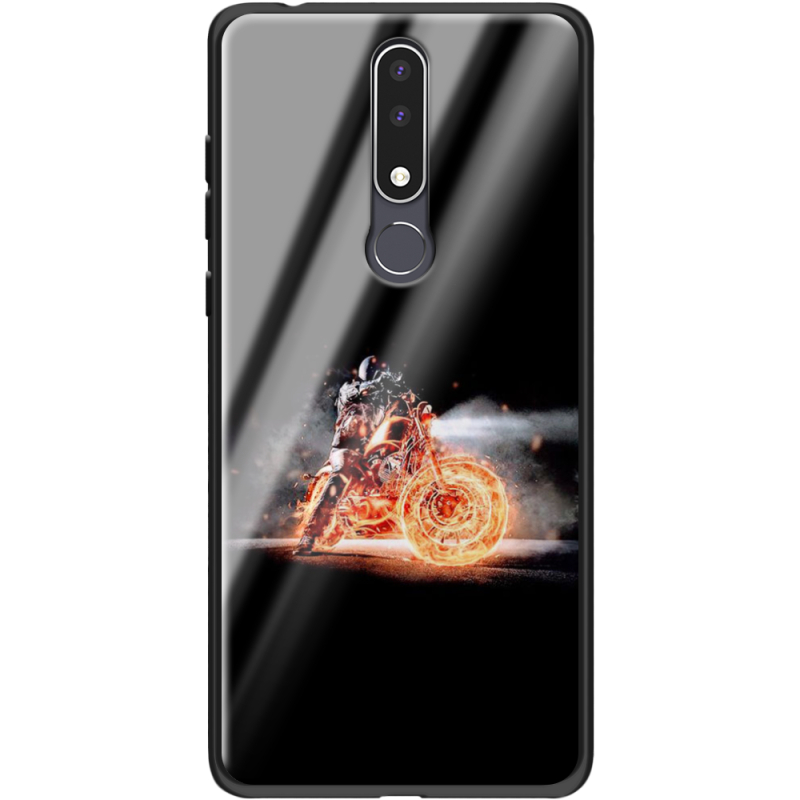 Защитный чехол BoxFace Glossy Panel Nokia 3.1 Plus Biker