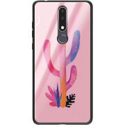 Защитный чехол BoxFace Glossy Panel Nokia 3.1 Plus Pink Desert