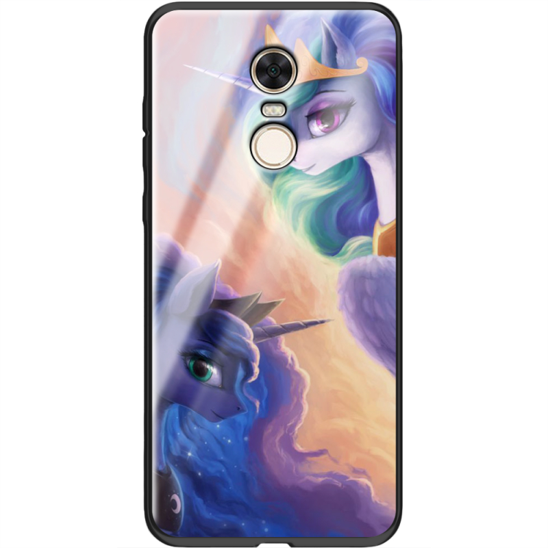 Защитный чехол BoxFace Glossy Panel Xiaomi Redmi 5 Plus My Little Pony Rarity  Princess Luna