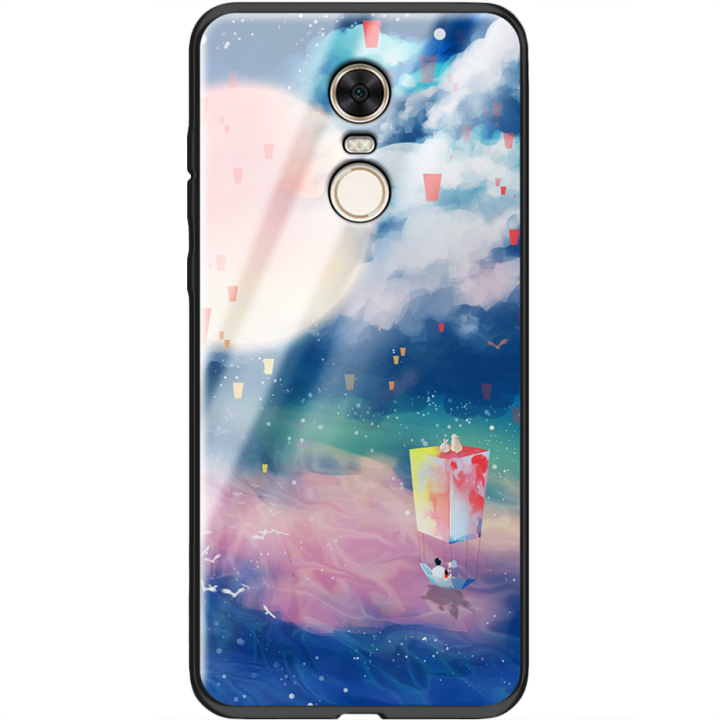 Защитный чехол BoxFace Glossy Panel Xiaomi Redmi 5 Plus Dreamy Clouds