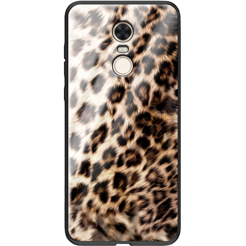 Защитный чехол BoxFace Glossy Panel Xiaomi Redmi 5 Plus Leopard Fur