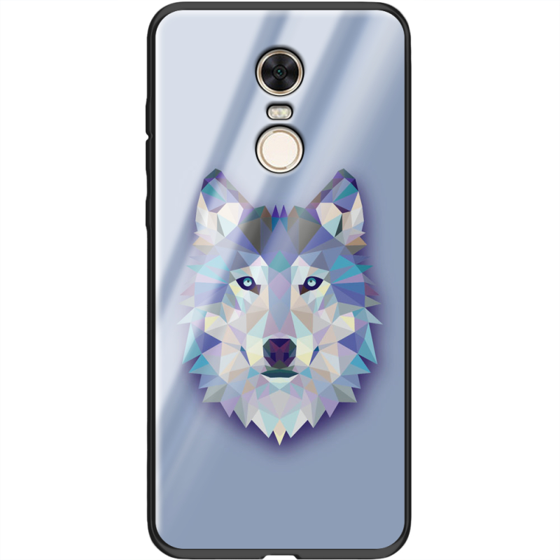 Защитный чехол BoxFace Glossy Panel Xiaomi Redmi 5 Plus Wolfie