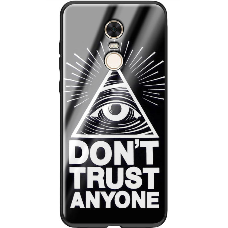Защитный чехол BoxFace Glossy Panel Xiaomi Redmi 5 Plus Dont Trust Anyone