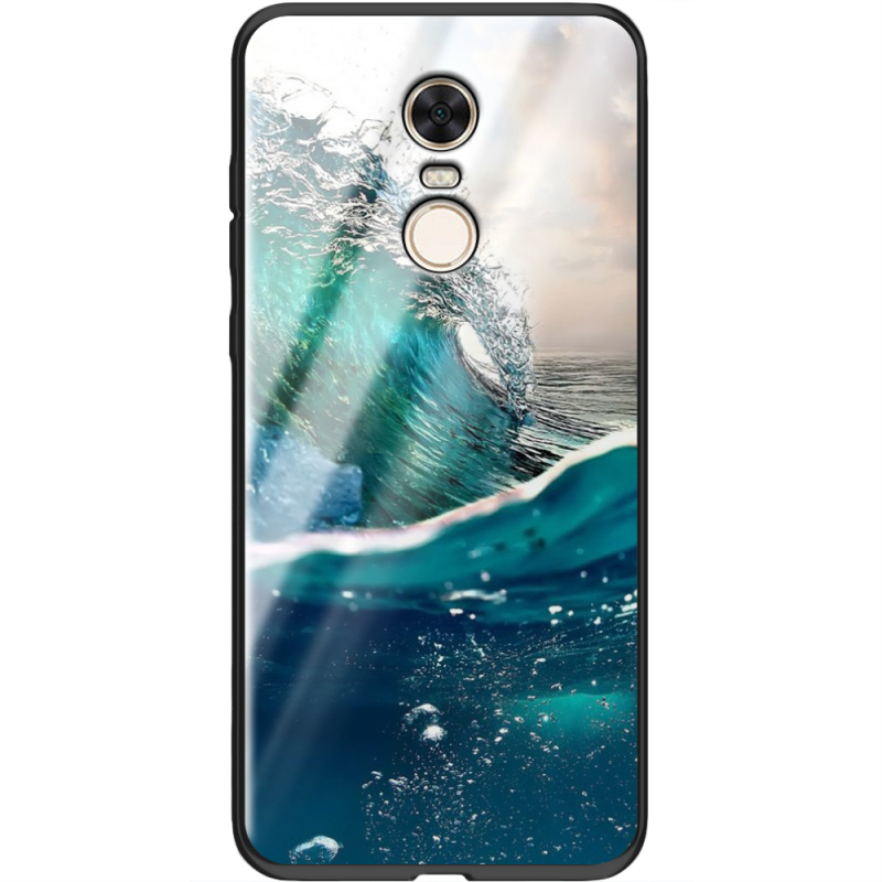 Защитный чехол BoxFace Glossy Panel Xiaomi Redmi 5 Plus Waterwave