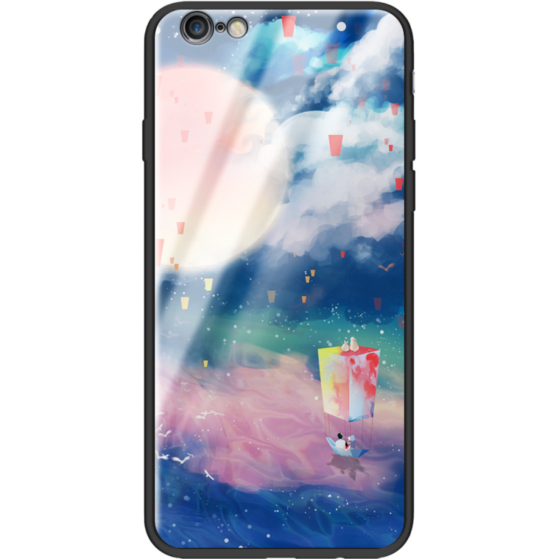 Защитный чехол BoxFace Glossy Panel Apple iPhone 6 Plus Dreamy Clouds