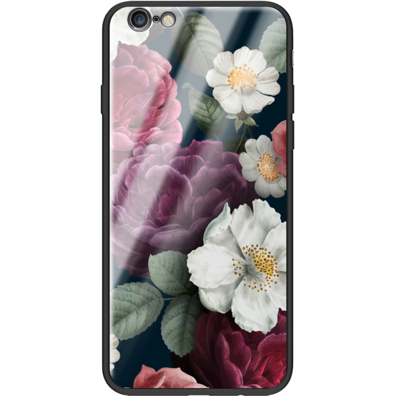 Защитный чехол BoxFace Glossy Panel Apple iPhone 6 Plus Peonies