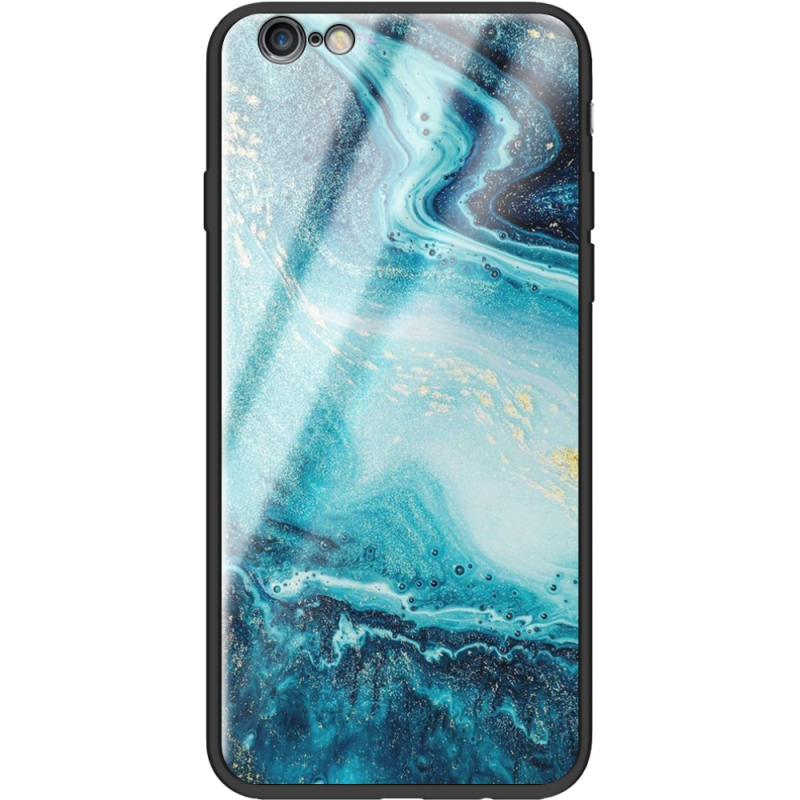 Защитный чехол BoxFace Glossy Panel Apple iPhone 6 Plus Blue Marble