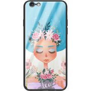 Защитный чехол BoxFace Glossy Panel Apple iPhone 6 Plus Tea Girl