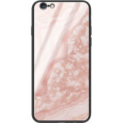 Защитный чехол BoxFace Glossy Panel Apple iPhone 6 Plus Pink Marble