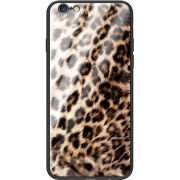 Защитный чехол BoxFace Glossy Panel Apple iPhone 6 Plus Leopard Fur