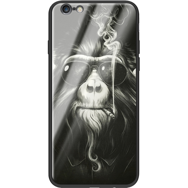 Защитный чехол BoxFace Glossy Panel Apple iPhone 6 Plus Smokey Monkey