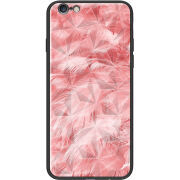 Чехол Prizma Uprint Apple iPhone 6 Plus Pink Feathers