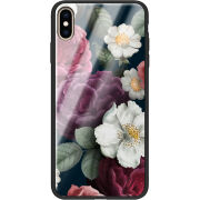 Защитный чехол BoxFace Glossy Panel Apple iPhone XS Max Peonies