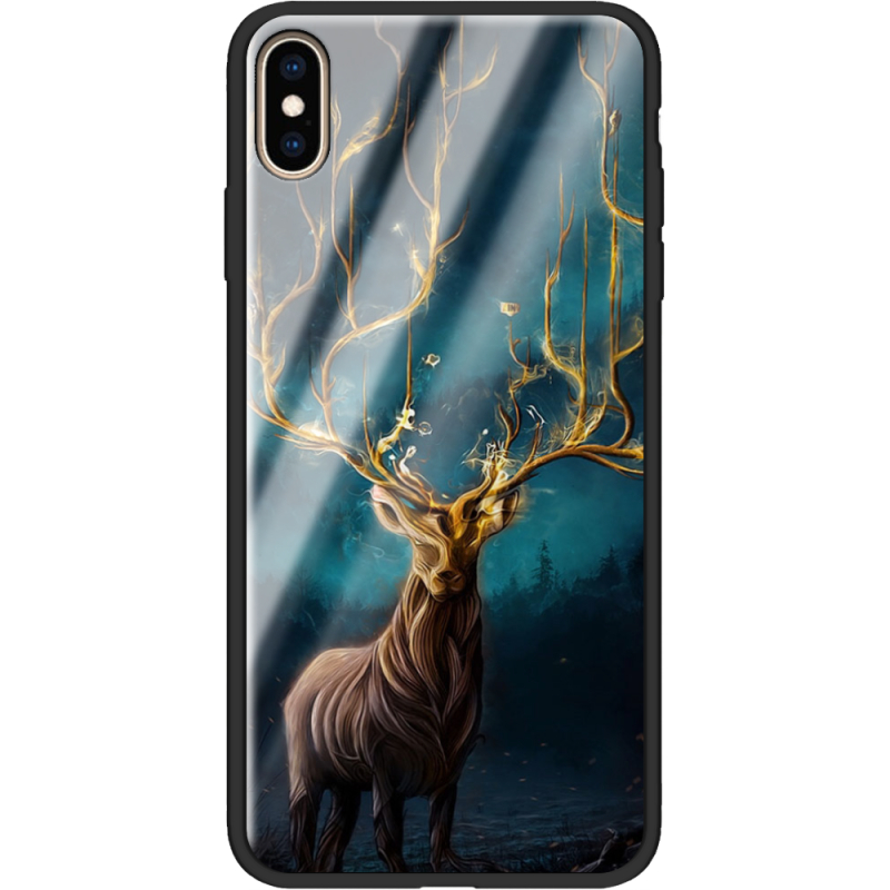 Защитный чехол BoxFace Glossy Panel Apple iPhone XS Max Fairy Deer