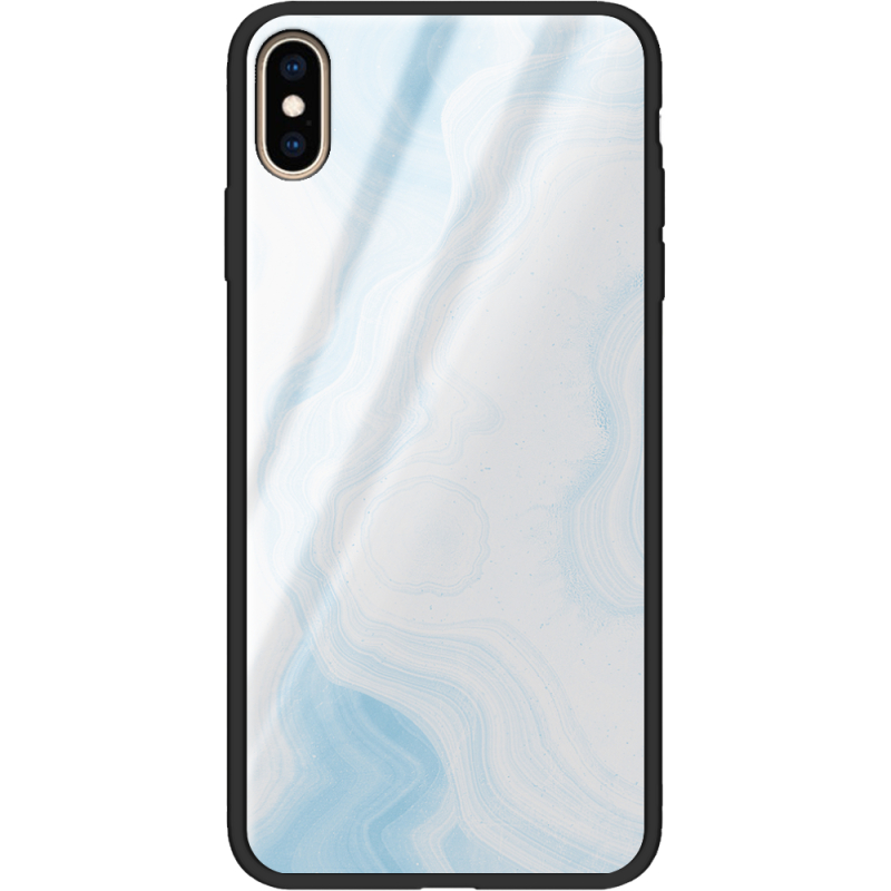 Защитный чехол BoxFace Glossy Panel Apple iPhone XS Max Light Marble