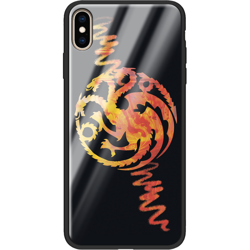 Защитный чехол BoxFace Glossy Panel Apple iPhone XS Max Dragons Thrones