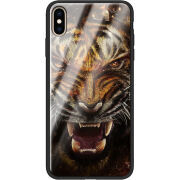 Защитный чехол BoxFace Glossy Panel Apple iPhone XS Max Tiger