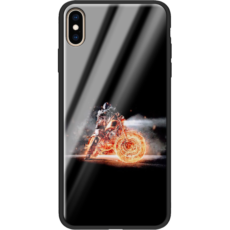 Защитный чехол BoxFace Glossy Panel Apple iPhone XS Max Biker