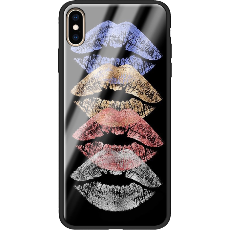 Защитный чехол BoxFace Glossy Panel Apple iPhone XS Max Lips