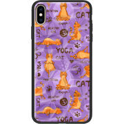 Чехол Prizma Uprint Apple iPhone XS Max Yoga Cat