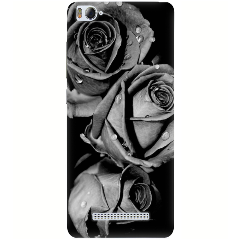 Чехол Uprint Xiaomi Mi 4i Black and White Roses