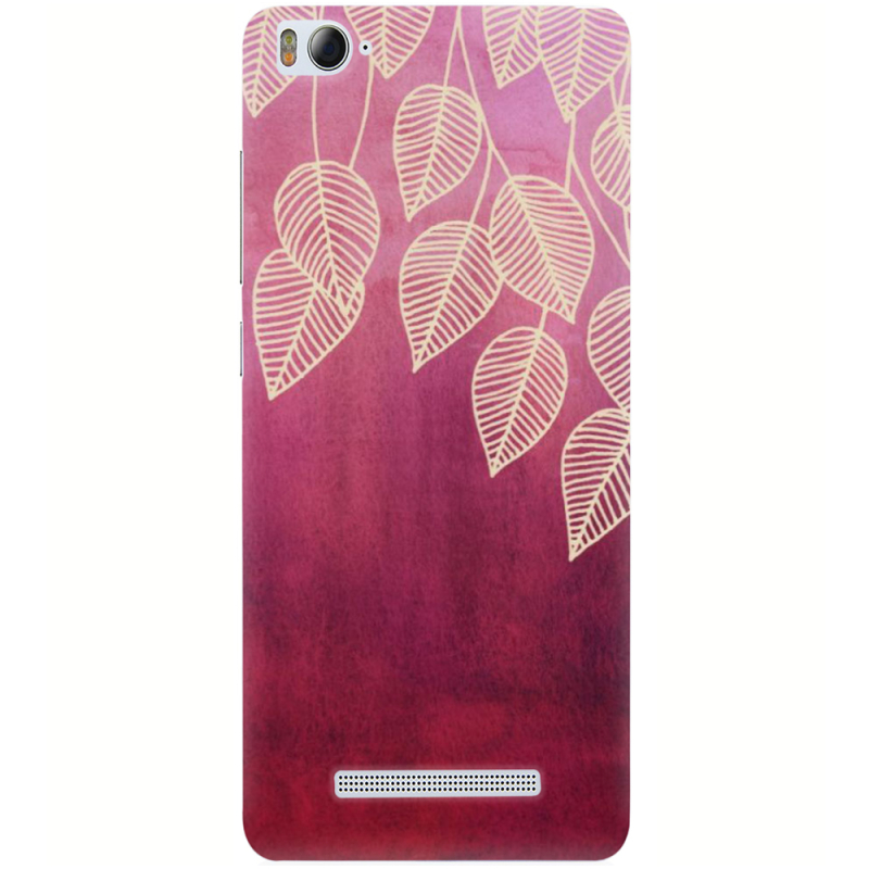 Чехол Uprint Xiaomi Mi 4i Gold Leaves