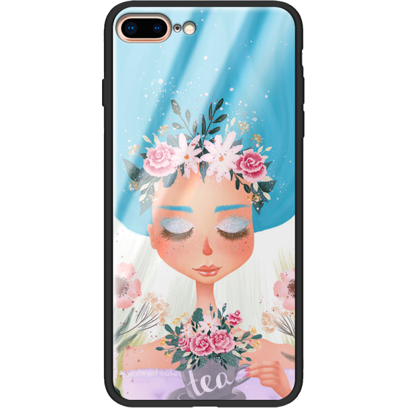 Защитный чехол BoxFace Glossy Panel Apple iPhone 7 / 8 Plus Tea Girl