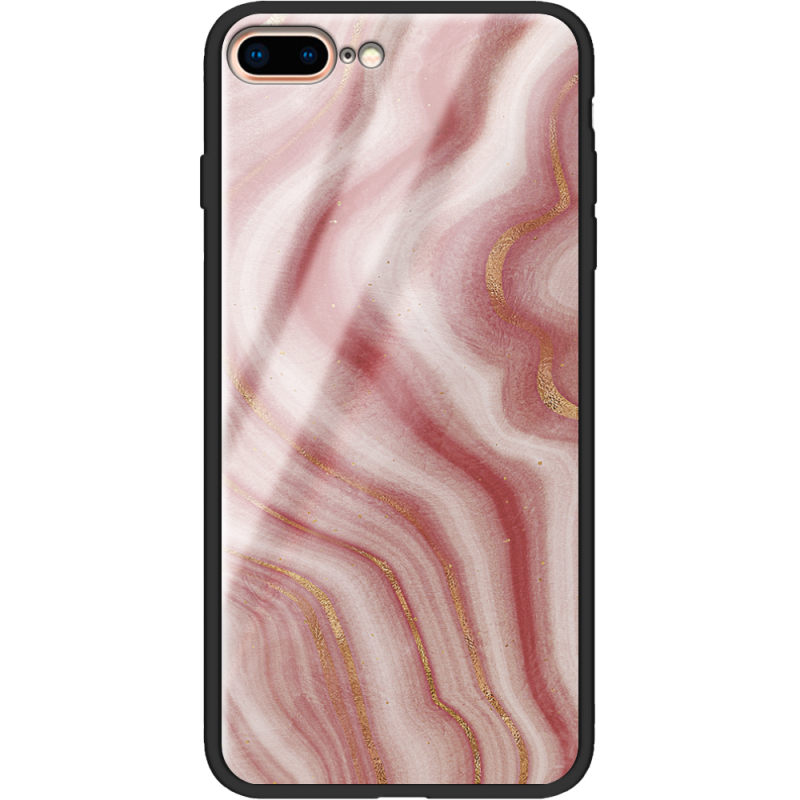 Защитный чехол BoxFace Glossy Panel Apple iPhone 7 / 8 Plus Print Marble