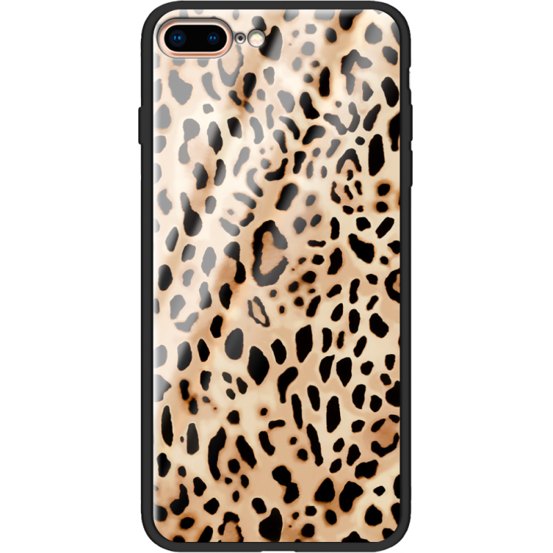 Защитный чехол BoxFace Glossy Panel Apple iPhone 7 / 8 Plus Leopard Print