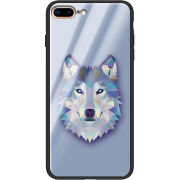 Защитный чехол BoxFace Glossy Panel Apple iPhone 7 / 8 Plus Wolfie