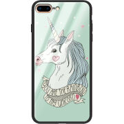 Защитный чехол BoxFace Glossy Panel Apple iPhone 7 / 8 Plus My Unicorn