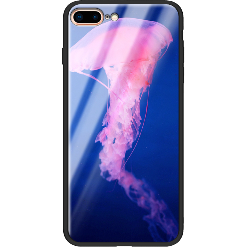 Защитный чехол BoxFace Glossy Panel Apple iPhone 7 / 8 Plus Jellyfish
