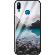 Защитный чехол BoxFace Glossy Panel Huawei P20 Lite Blue Lake