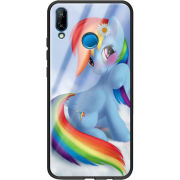 Защитный чехол BoxFace Glossy Panel Huawei P20 Lite My Little Pony Rainbow Dash