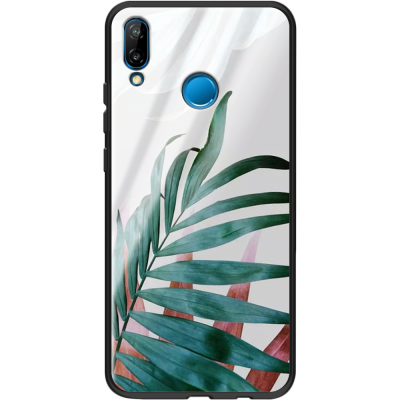 Защитный чехол BoxFace Glossy Panel Huawei P20 Lite Leaf