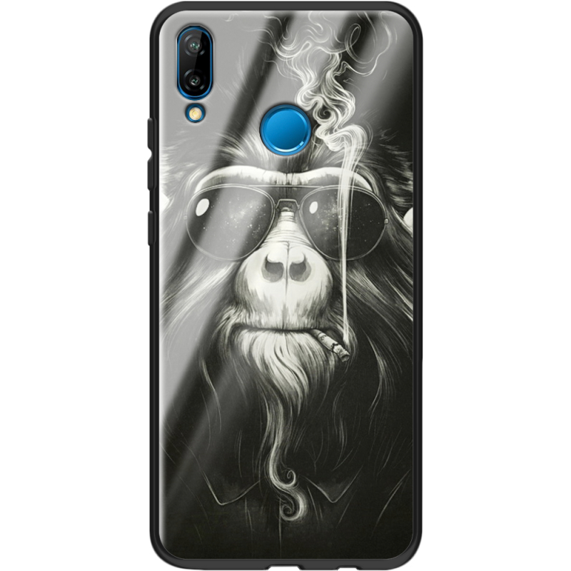 Защитный чехол BoxFace Glossy Panel Huawei P20 Lite Smokey Monkey