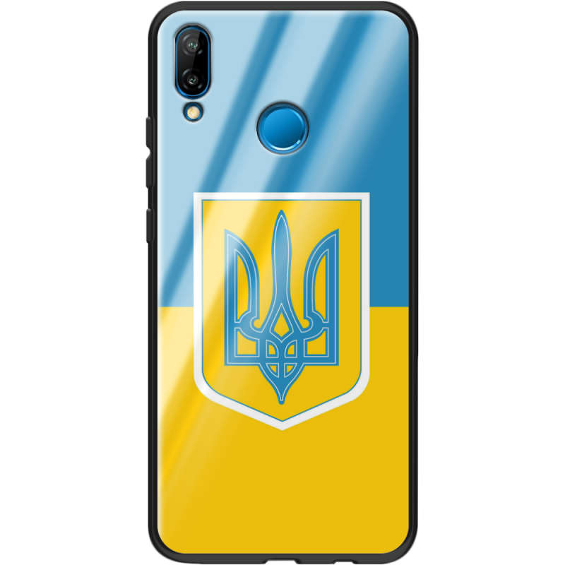 Защитный чехол BoxFace Glossy Panel Huawei P20 Lite Герб України