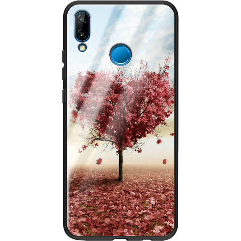 Защитный чехол BoxFace Glossy Panel Huawei P20 Lite Tree of Love