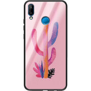 Защитный чехол BoxFace Glossy Panel Huawei P20 Lite Pink Desert