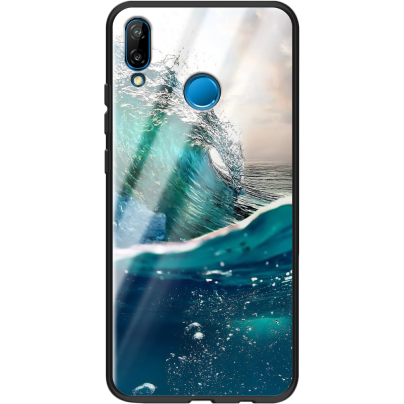 Защитный чехол BoxFace Glossy Panel Huawei P20 Lite Waterwave