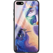 Защитный чехол BoxFace Glossy Panel Huawei Y5 2018 / Honor 7A My Little Pony Rarity  Princess Luna