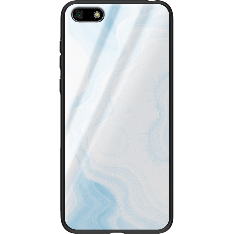 Защитный чехол BoxFace Glossy Panel Huawei Y5 2018 / Honor 7A Light Marble